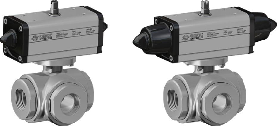 OMAL三通不銹鋼球閥Item 450/451 OMAL三通不銹鋼球閥Item 450/451