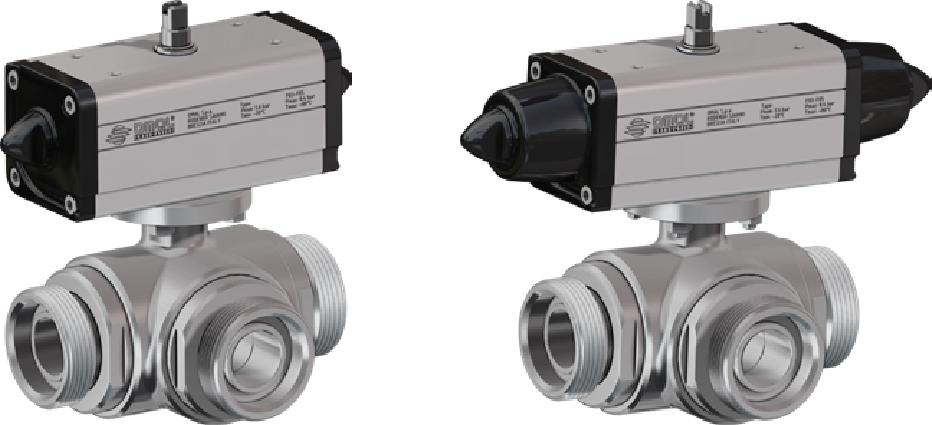 OMAL三通螺紋全徑不銹鋼球閥Item 464/465 OMAL三通螺紋全徑不銹鋼球閥Item 464/465