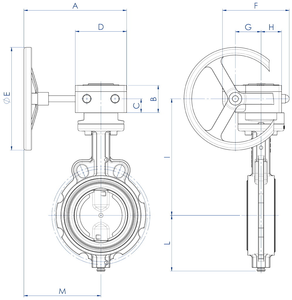 OMAL對夾式蝶閥Item 375-376-377 OMAL對夾式蝶閥Item 375-376-377