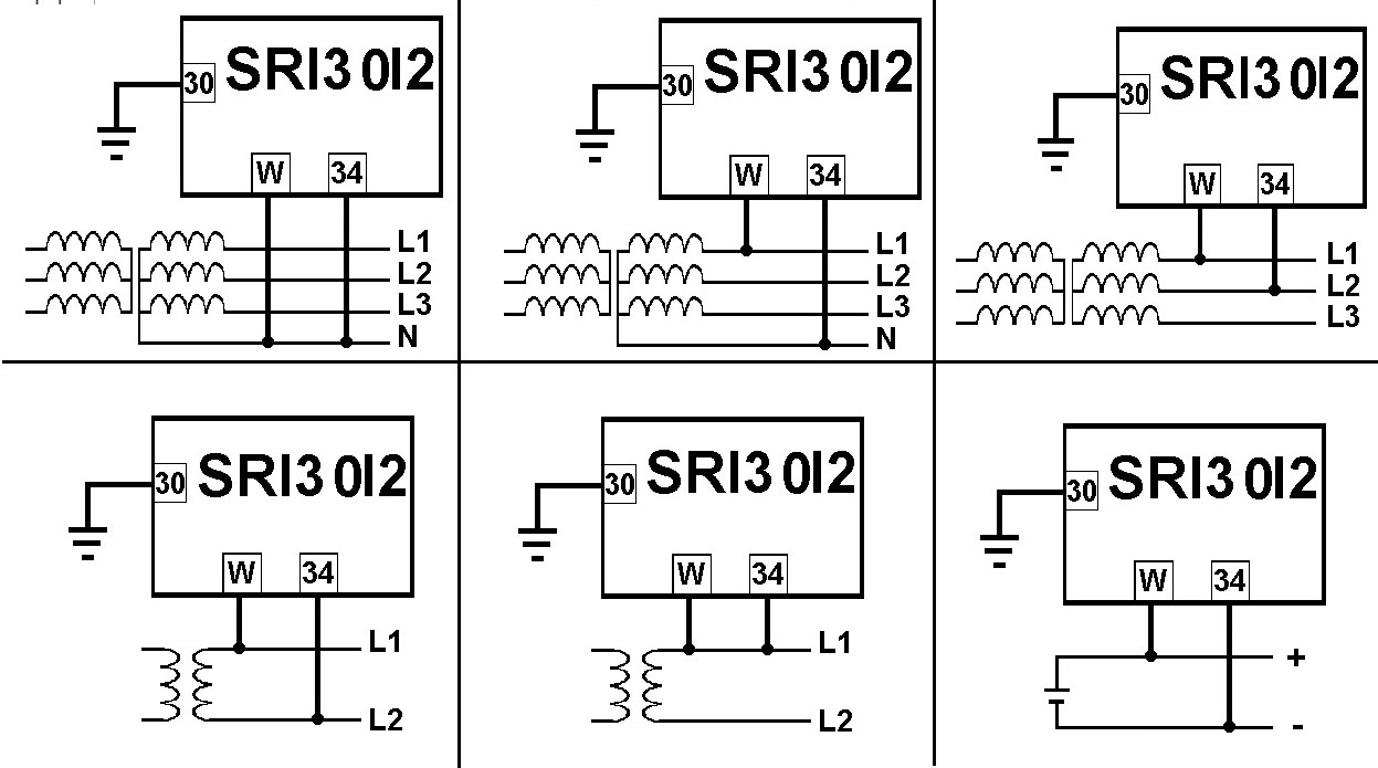 Dossena絕緣永久監視繼電器SRI 3/0I2