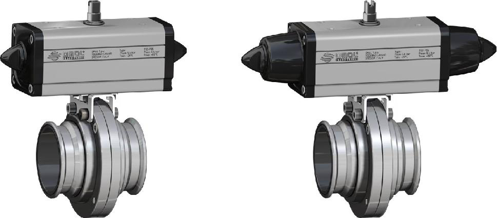 OMAL衛生級蝶閥 Item 490-492-493 OMAL衛生級蝶閥 Item 490-492-493