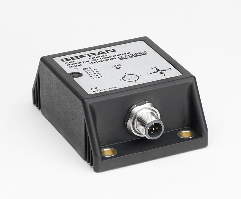 GEFRAN斜度傳感器 GIT Top single/dual axis inclinometer (XY/360°) GEFRAN斜度傳感器 GIT Top single/dual axis inclinometer (XY/360°)