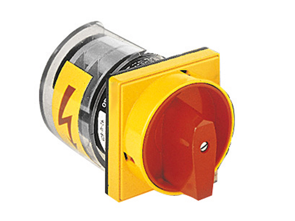 LOVATO萬能轉換開關 GN系列 U25-U65版本，柜面安裝帶紅黃掛鎖，啟停開關 