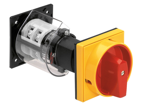 LOVATO GN系列 O88-O98-O99版本,背面安裝,與門耦合,帶紅黃掛鎖,啟停開關 LOVATO GN系列 O88-O98-O99版本,背面安裝,與門耦合,帶紅黃掛鎖,啟停開關