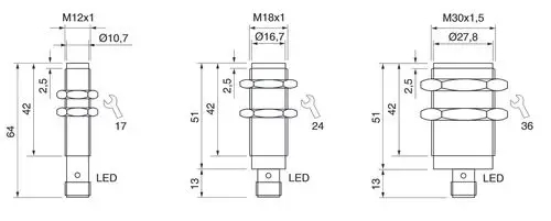 EGE  電感接近開關 IGVU series