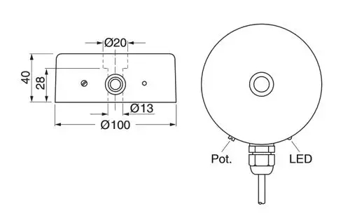 EGE  電容接近開關 KNK 090 series