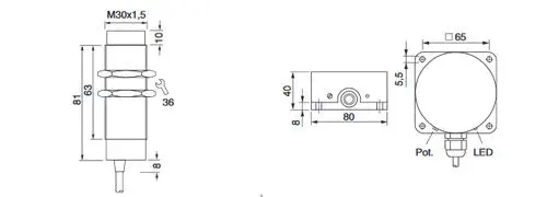 EGE 電容接近傳感器 KGA / KDA series EGE 電容接近傳感器 KGA / KDA series